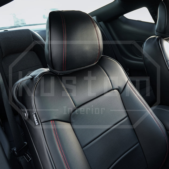 2015+ Ford Mustang Coupe Custom Leather Seat Covers