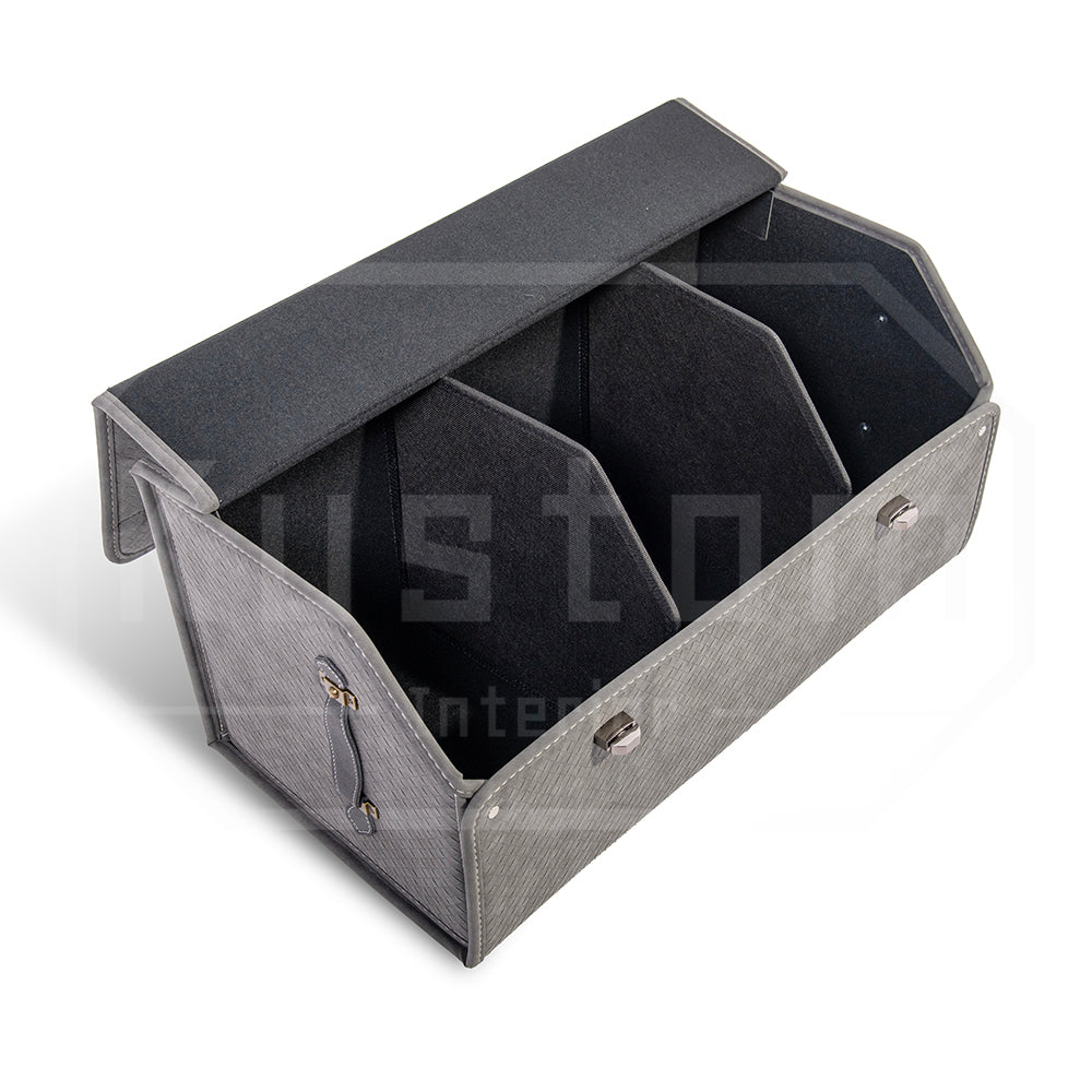 Kustom Interior™ Suede Weave Trunk Organizer