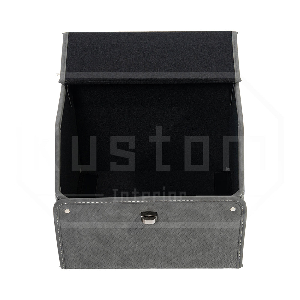 Kustom Interior™ Suede Weave Trunk Organizer