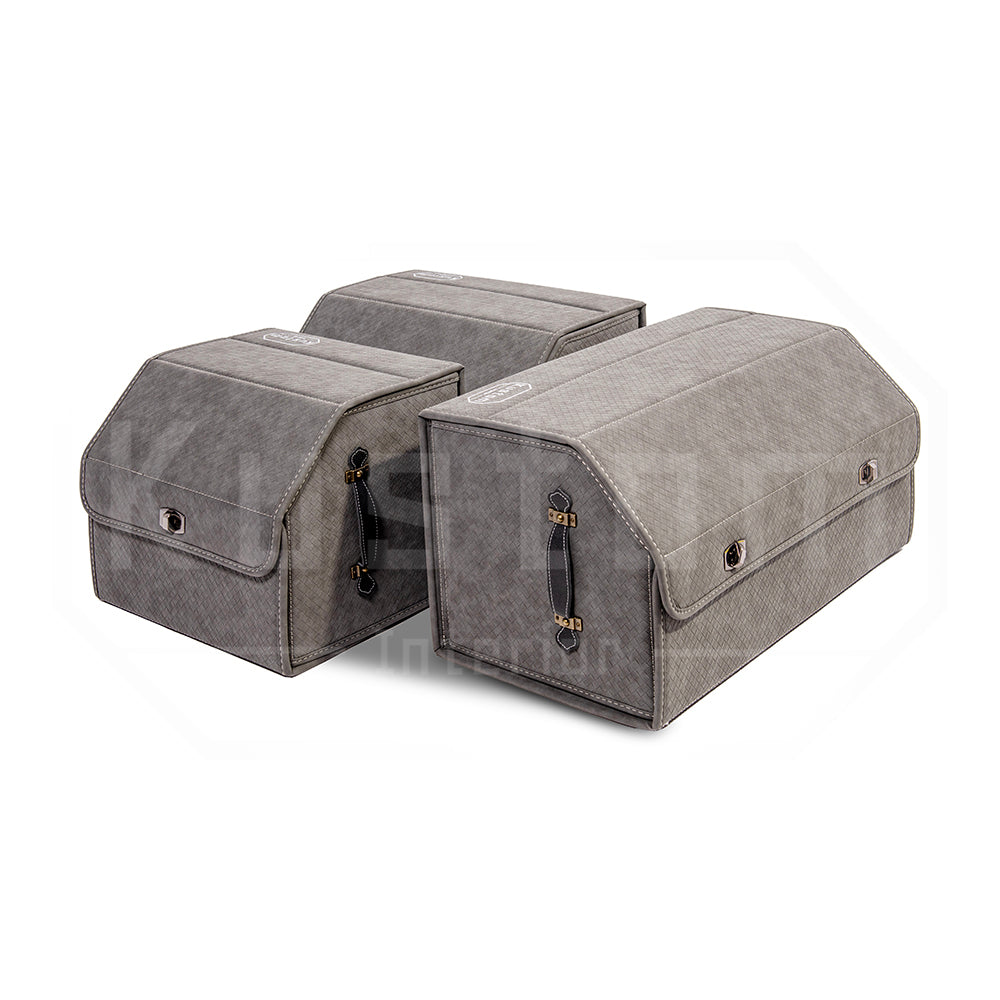 Kustom Interior™ Suede Weave Trunk Organizer