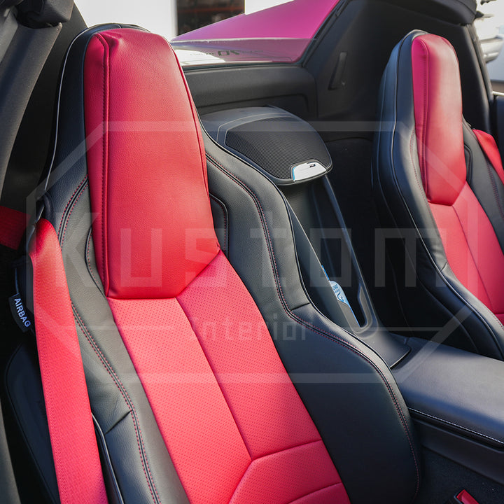 Corvette C8 Custom Leather Seat Covers