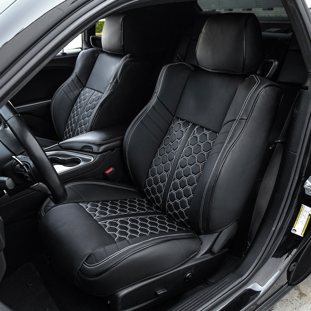 Dodge Challenger Seat Covers - Premium Leather Interior – Kustom