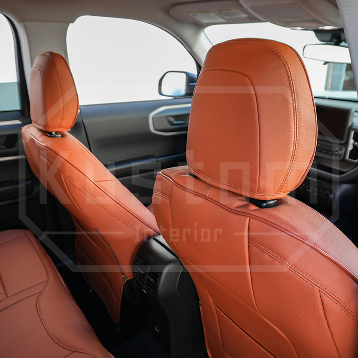 2021+ Ford Bronco Sport Custom Leather Seat Covers