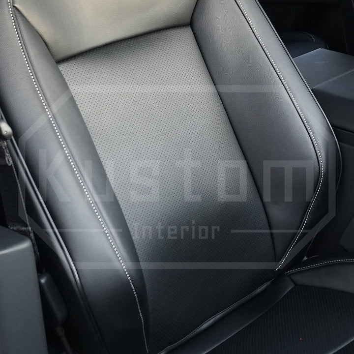 Tesla Cybertruck Custom Leather Seat Covers