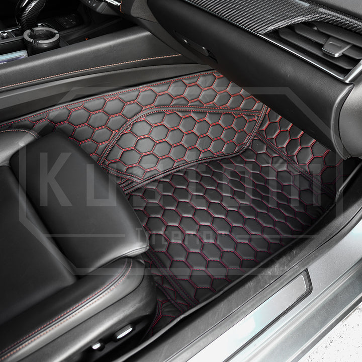 2020+ Cadillac CT5 / CT5-V Custom Leather Floor Mat