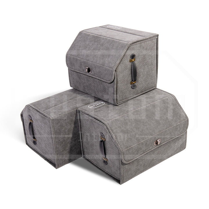 Kustom Interior™ Suede Weave Trunk Organizer