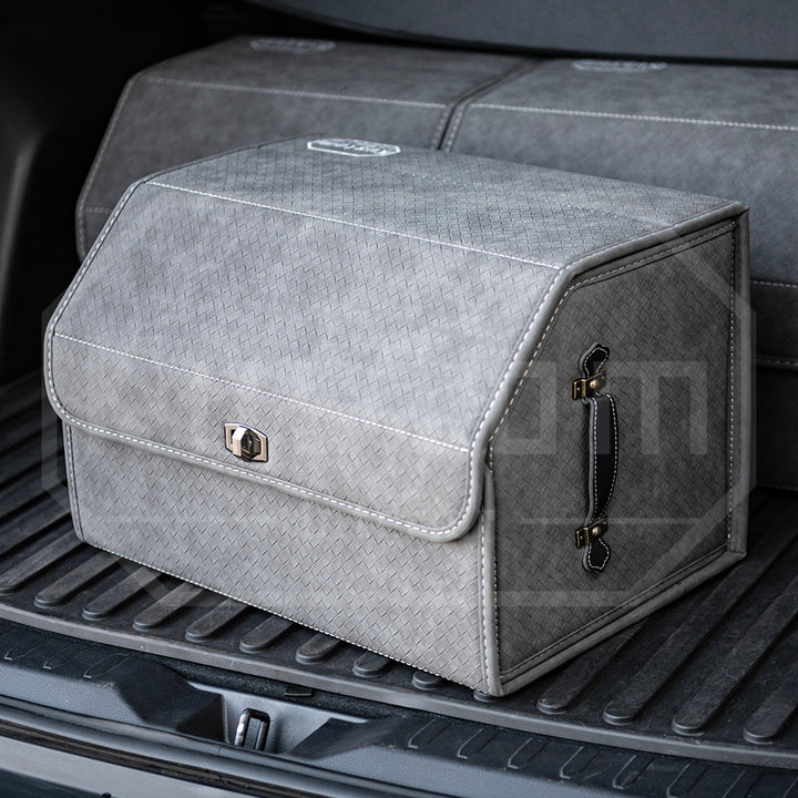 Kustom Interior™ Suede Weave Trunk Organizer