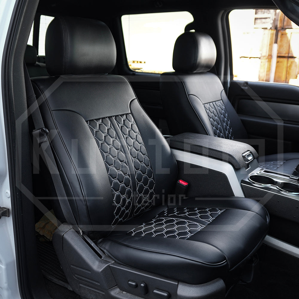 2009-14 Ford F-150 / F-250 Custom Leather Seat Covers