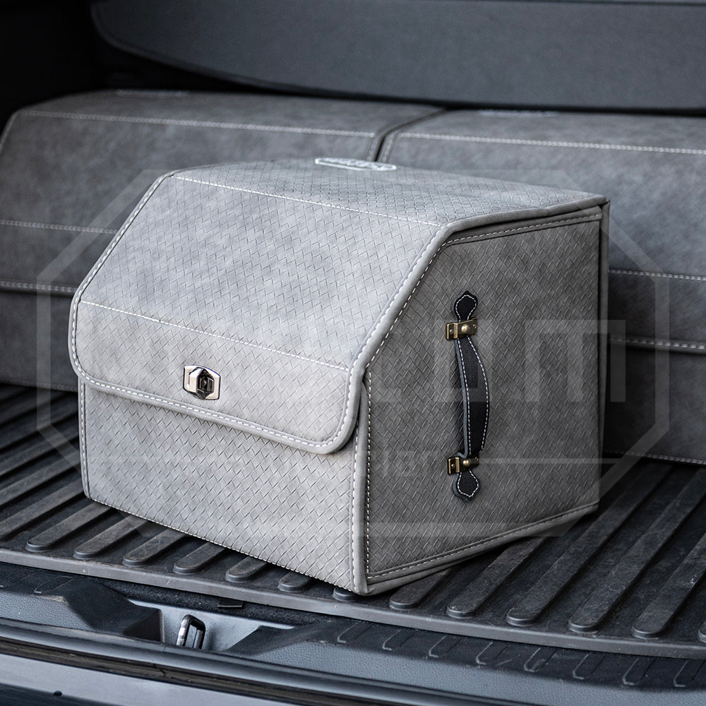 Kustom Interior™ Suede Weave Trunk Organizer