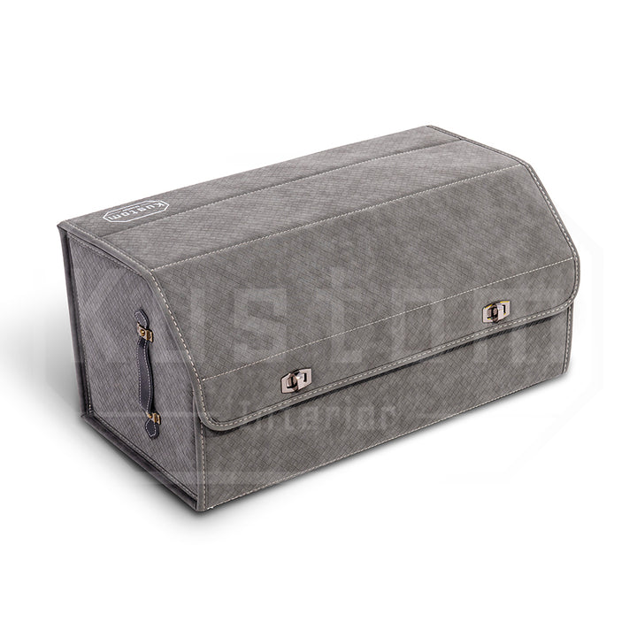 Kustom Interior™ Suede Weave Trunk Organizer