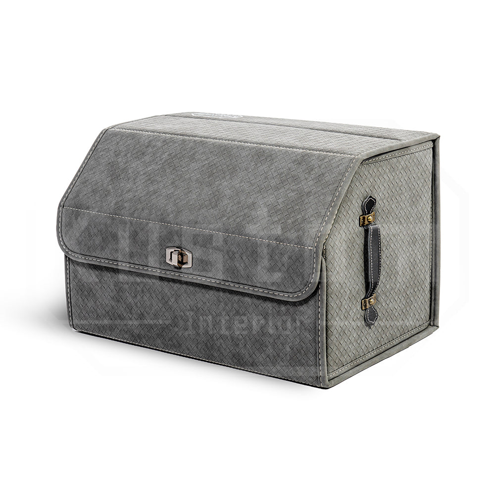 Kustom Interior™ Suede Weave Trunk Organizer