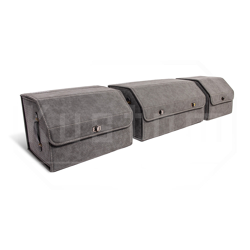 Kustom Interior™ Suede Weave Trunk Organizer