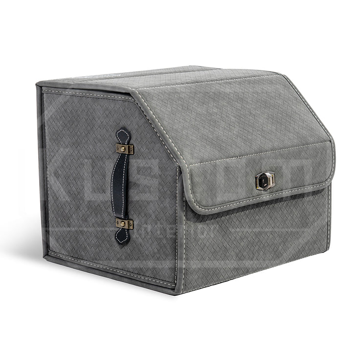 Kustom Interior™ Suede Weave Trunk Organizer