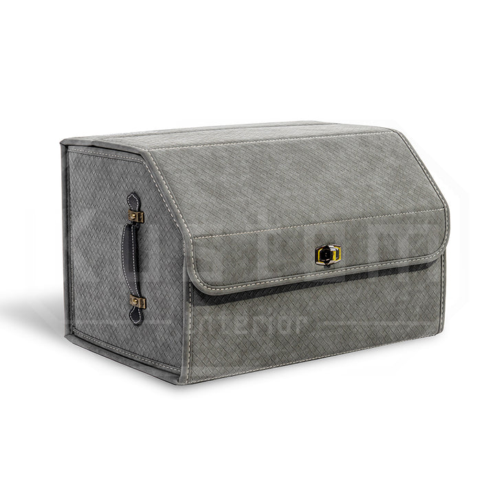 Kustom Interior™ Suede Weave Trunk Organizer