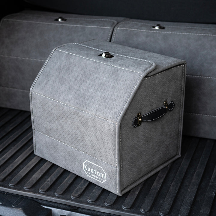 Kustom Interior™ Suede Weave Trunk Organizer