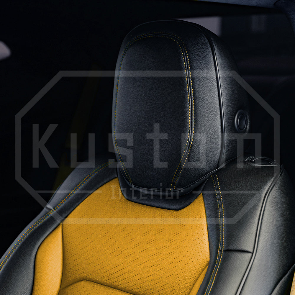 6th Gen Camaro Recaro Custom Leather Seat Covers