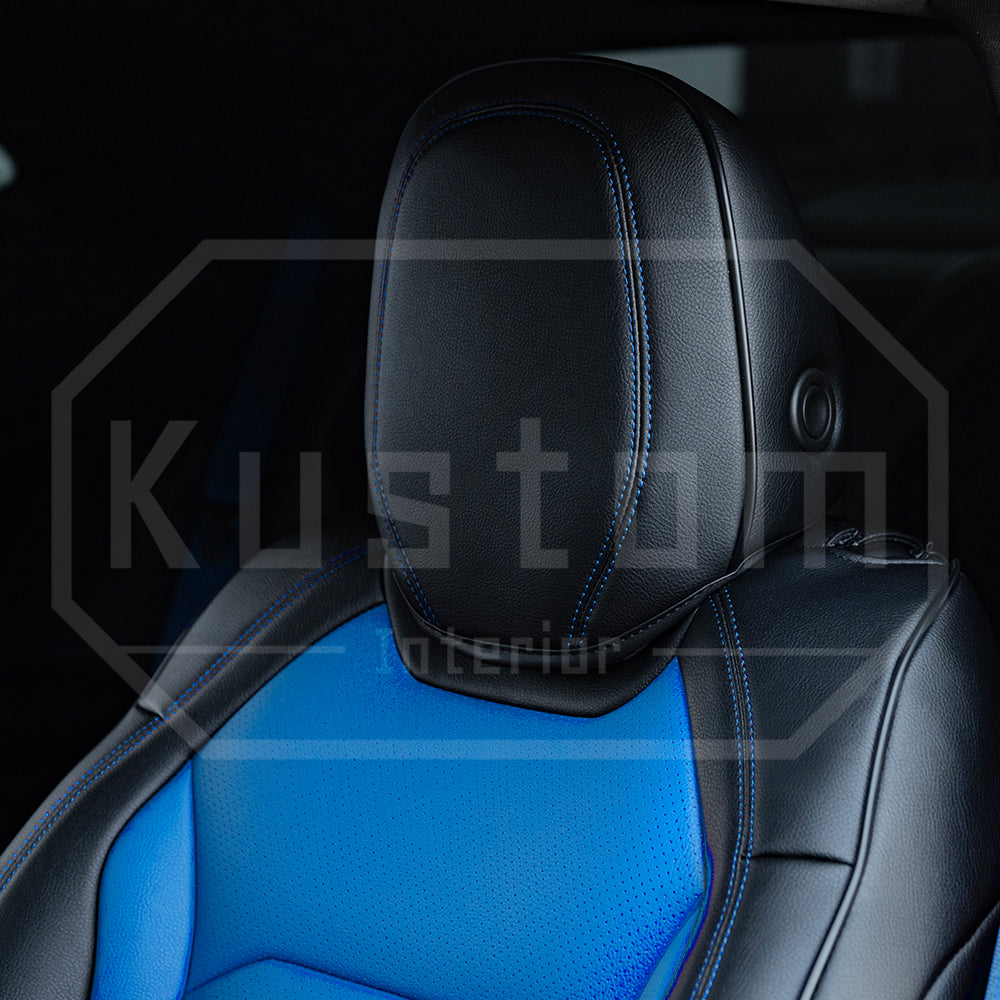 6th Gen Camaro Recaro Custom Leather Seat Covers