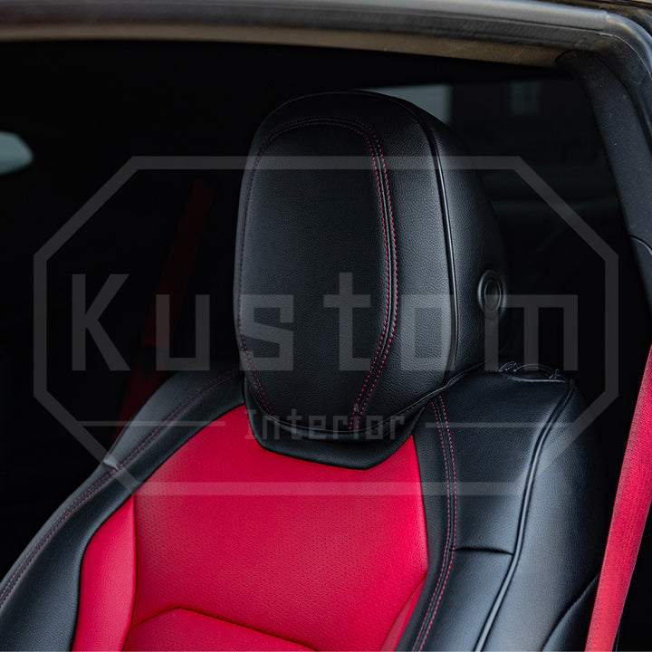 6th Gen Camaro Recaro Custom Leather Seat Covers