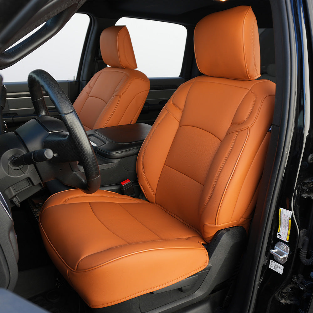 2019+ Dodge Ram 2500 3500 Leather Seat Covers (Custom Order)