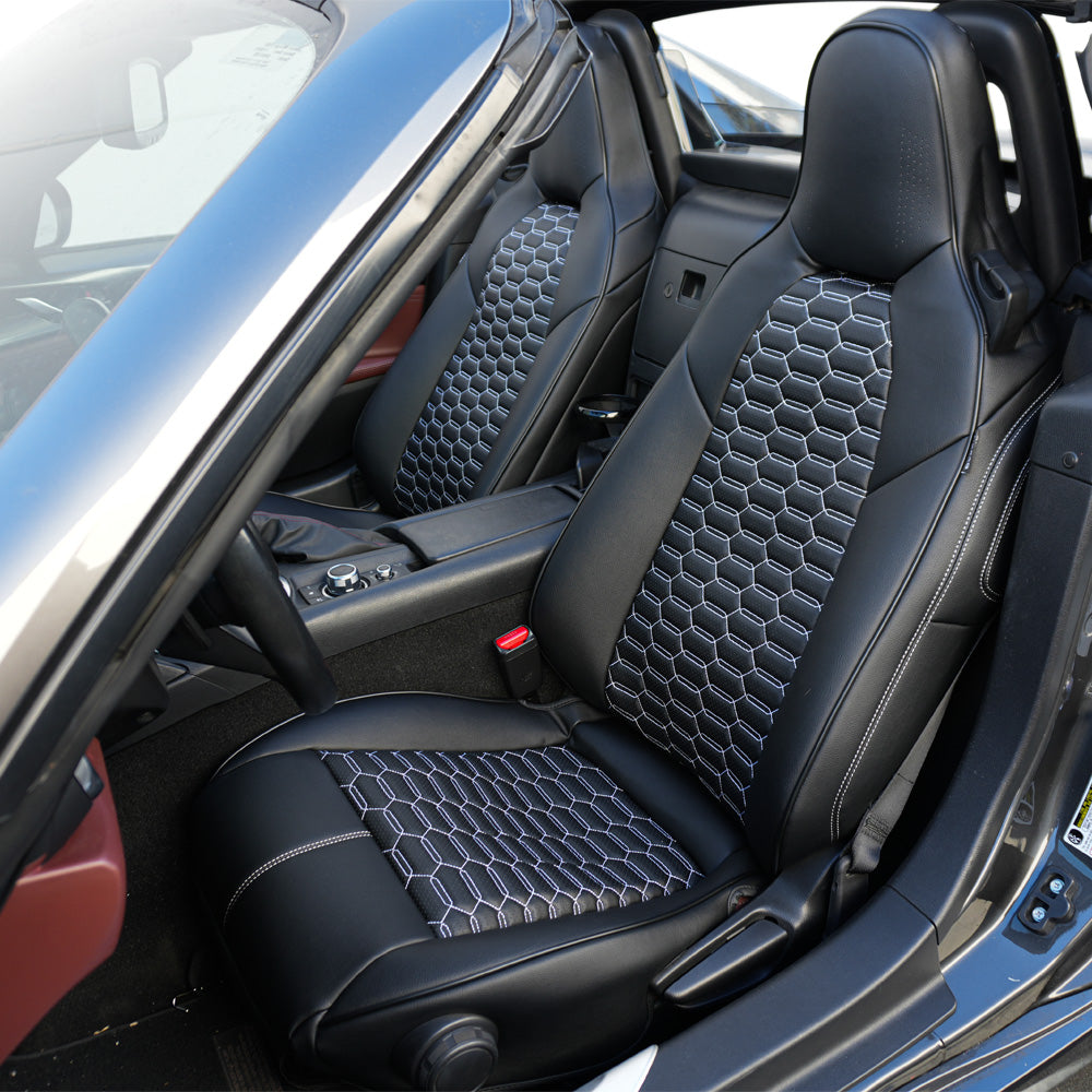 2016-25 Mazda Miata MX-5 Leather Seat Covers (Custom Order)