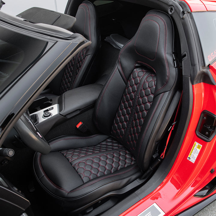 Corvette C7 Custom Leather Seat Covers