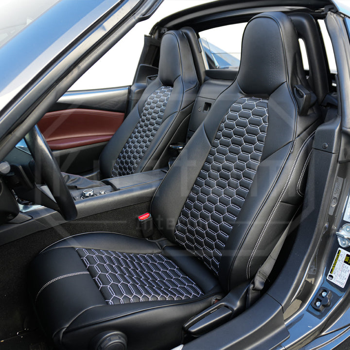 2016-25 Mazda Miata MX-5 Leather Seat Covers (Custom Order)