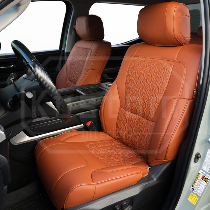 2022+ Toyota Tundra Leather Seat Covers (Custom Order)