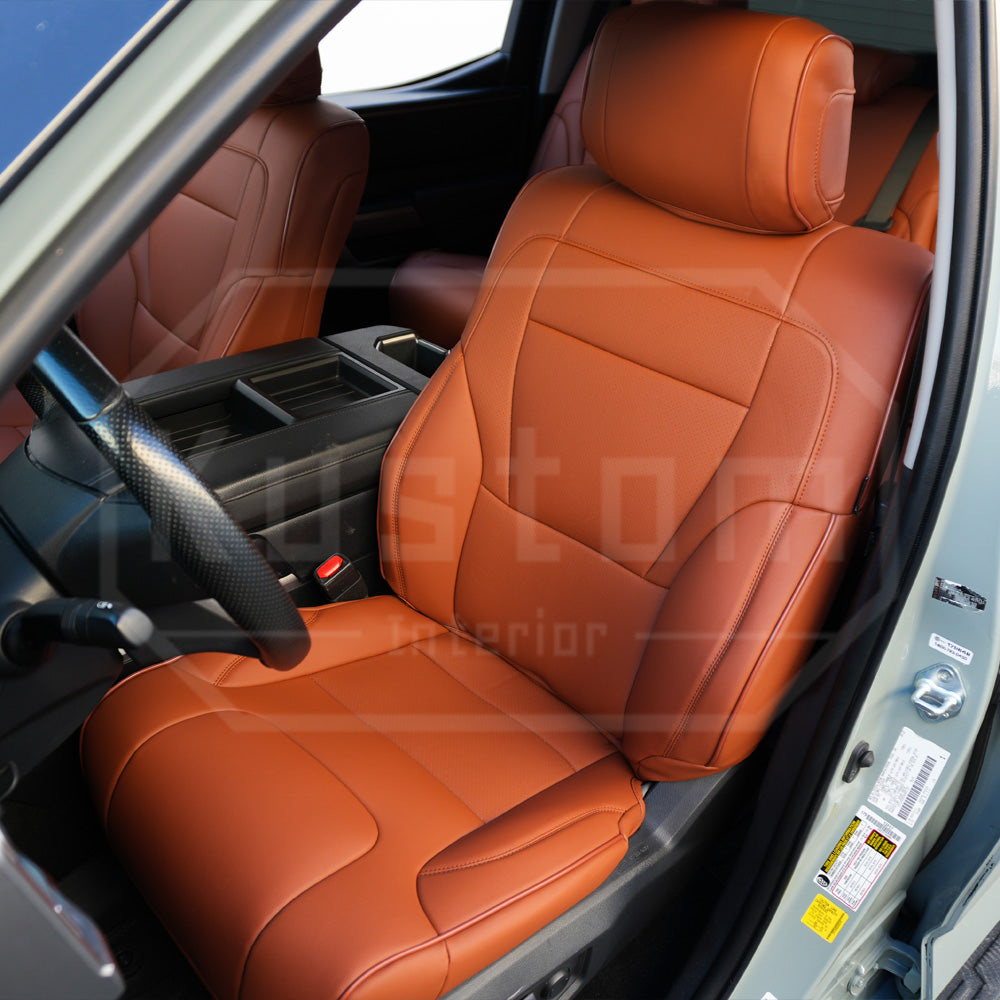 2022+ Toyota Tundra Leather Seat Covers (Custom Order)