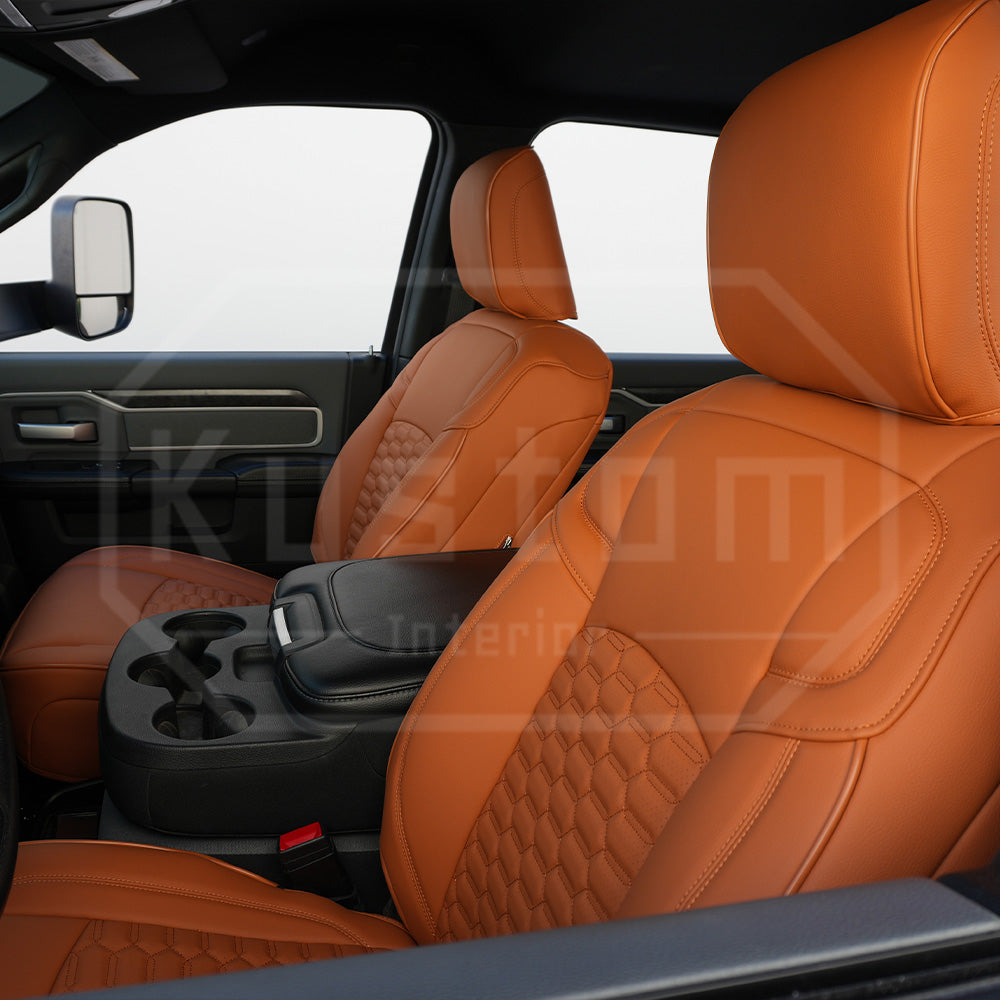 2019+ Dodge Ram 2500 3500 Leather Seat Covers (Custom Order)
