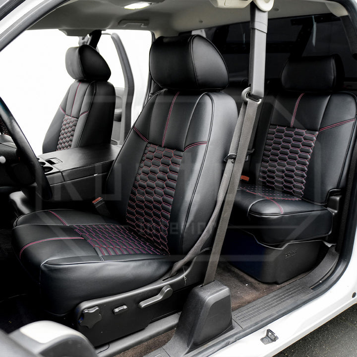 2007-13 Chevrolet Silverado Custom Leather Seat Covers