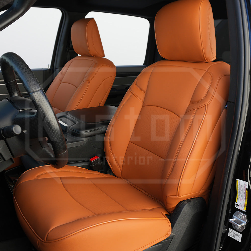 2019+ Dodge Ram 2500 3500 Leather Seat Covers (Custom Order)