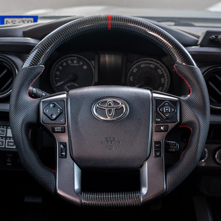 Toyota Tacoma Carbon Fiber Steering Wheel (Custom Order)
