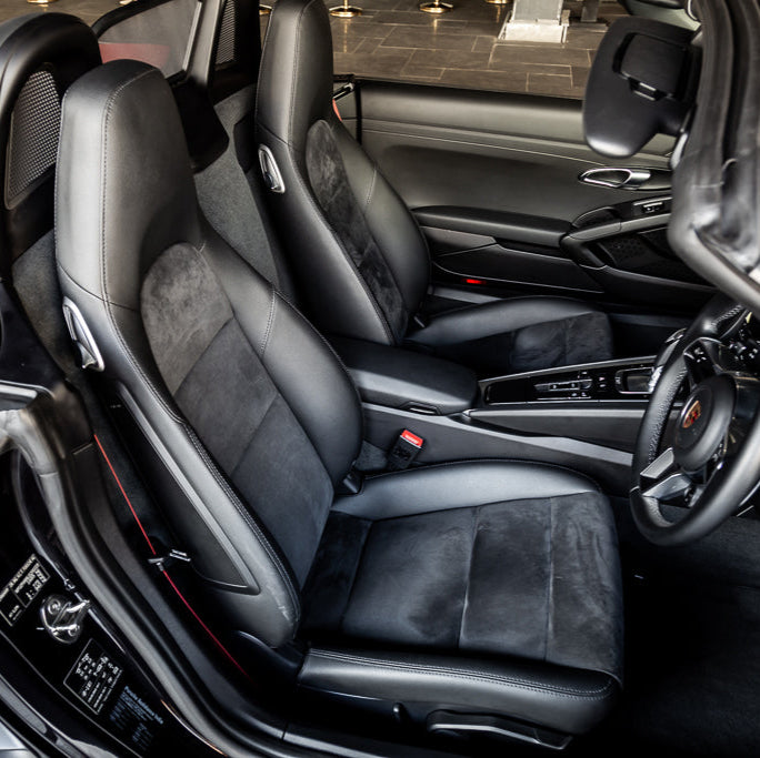 2017+ Porsche 718 Cayman Custom Leather Seat Covers (Custom Order)