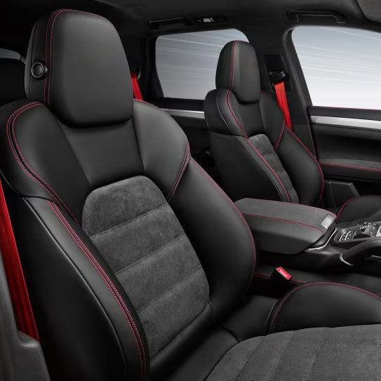 2011-18 Porsche Cayenne Leather Seat Covers (Custom Order)