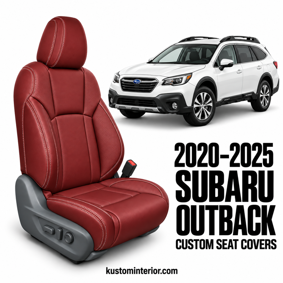 2020-2025 Subaru Outback custom leather seat covers