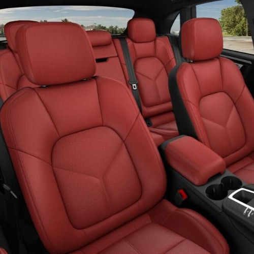 2014-Up Porsche Macan Custom Leather Seat Covers (Custom Order)