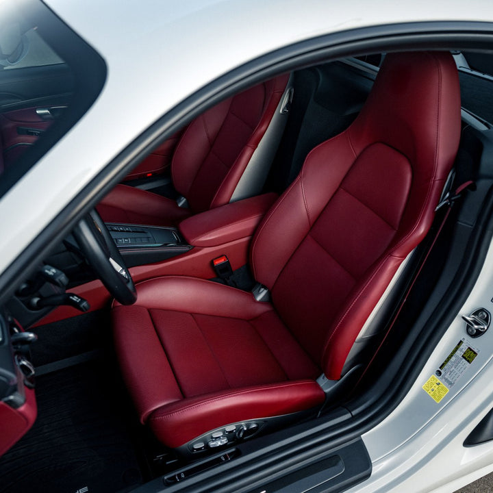 2017+ Porsche 718 Cayman Custom Leather Seat Covers (Custom Order)