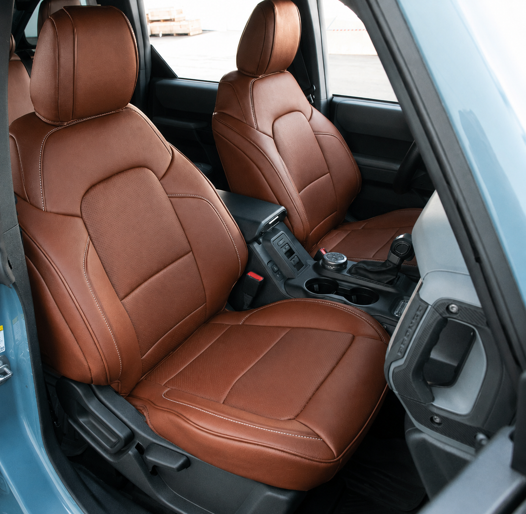 2021+ Ford Bronco 4 Door Custom Leather Seat Covers