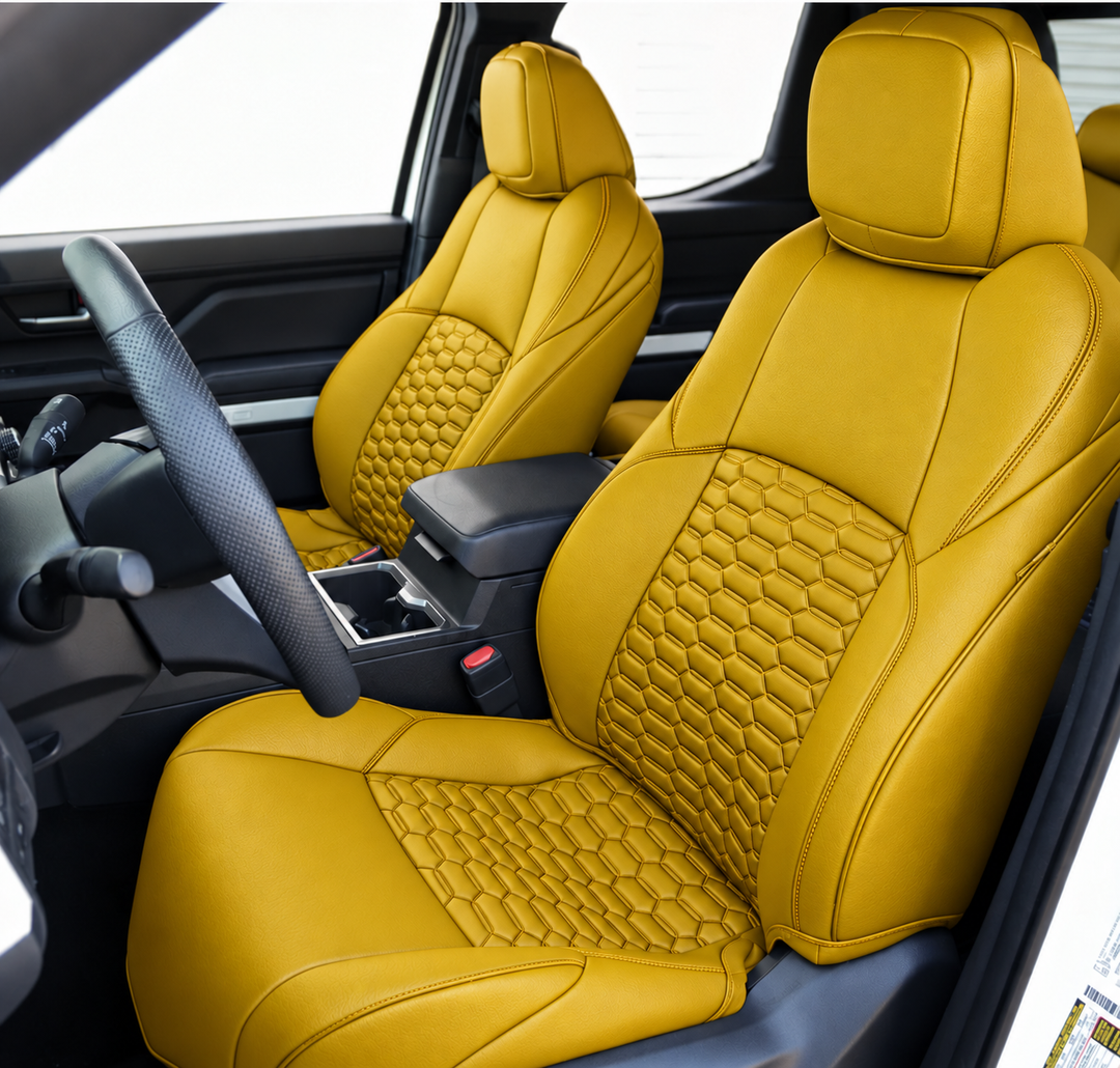 2024+ Toyota Tacoma Custom Leather Seat Covers (Custom Order)