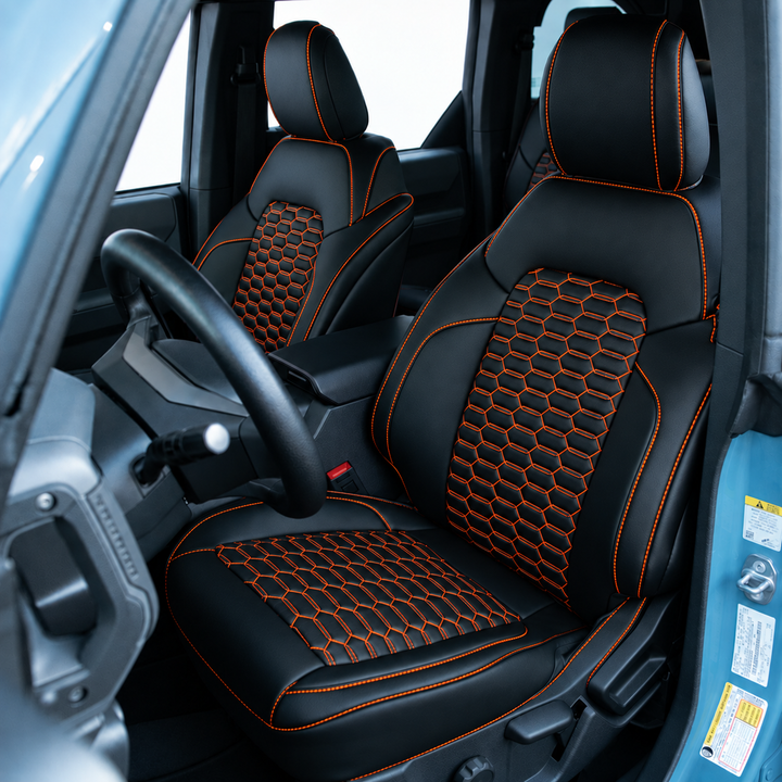 2021+ Ford Bronco Leather Seat Covers(Custom Order)