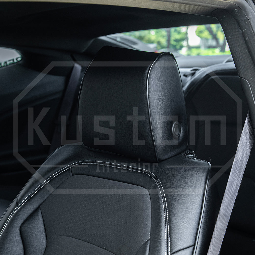 6th Gen Camaro Coupe Custom Leather Seat Covers