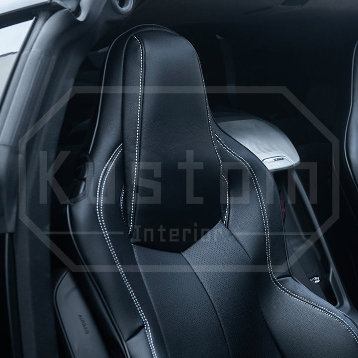 Corvette C8 Custom Leather Seat Covers