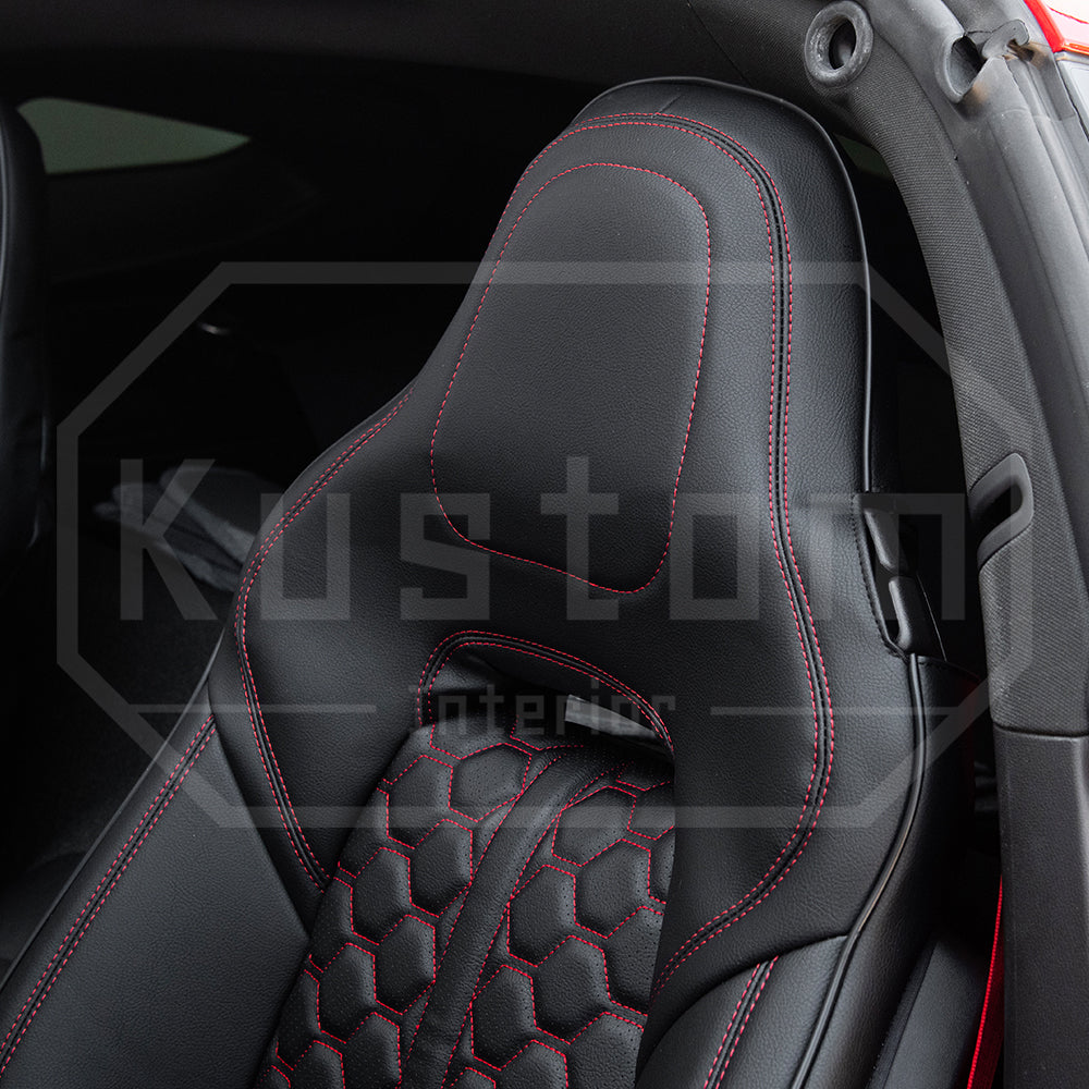 Corvette C7 Custom Leather Seat Covers