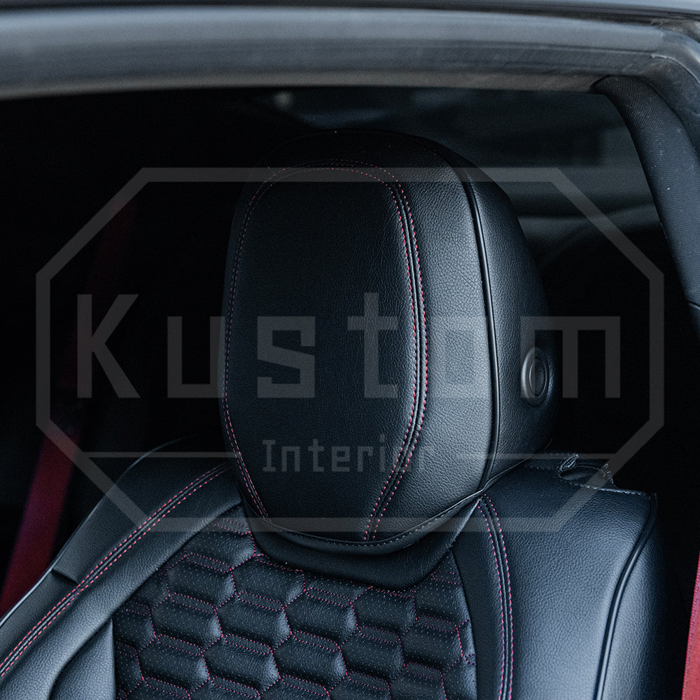 6th Gen Camaro Recaro Custom Leather Seat Covers