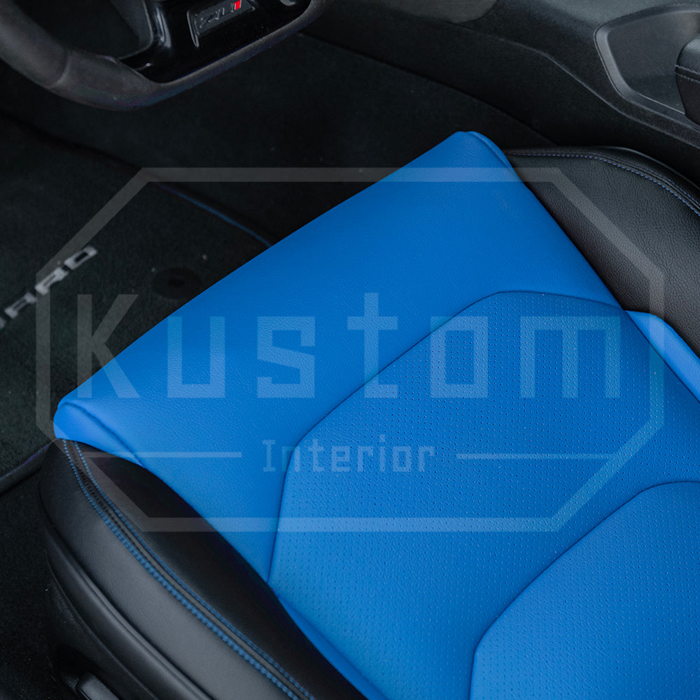 6th Gen Camaro Recaro Custom Leather Seat Covers