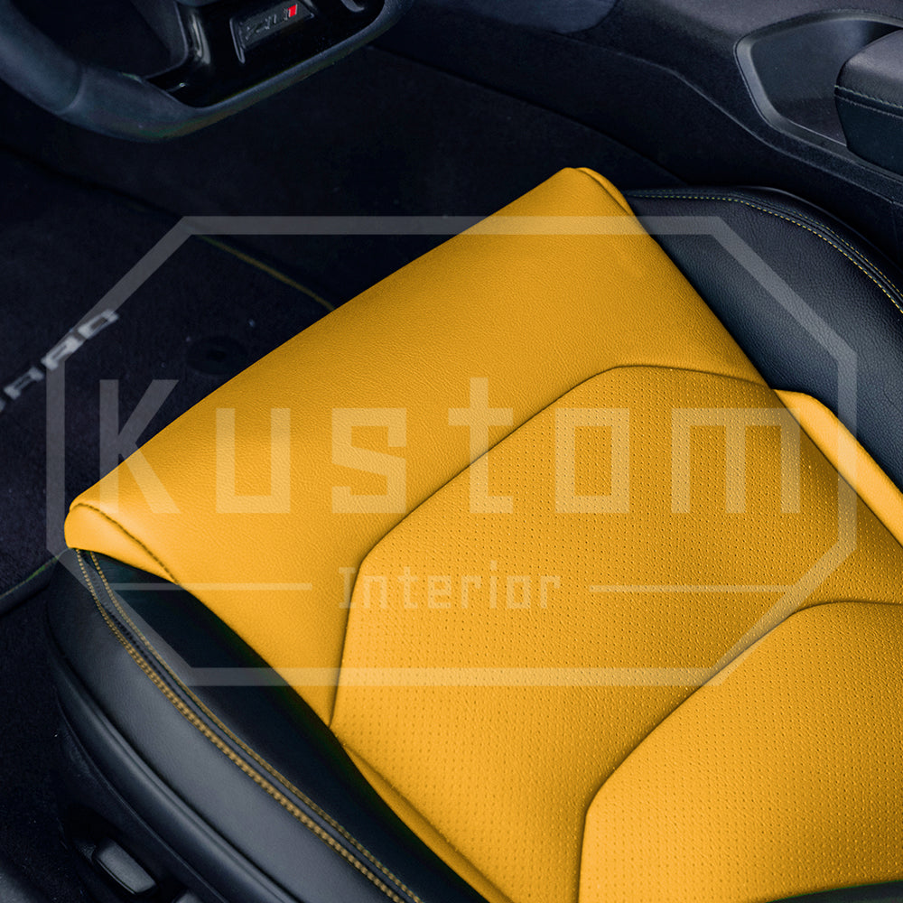 6th Gen Camaro Recaro Custom Leather Seat Covers