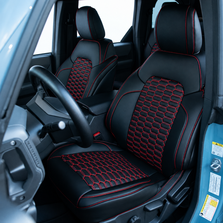 2021+ Ford Bronco Leather Seat Covers(Custom Order)