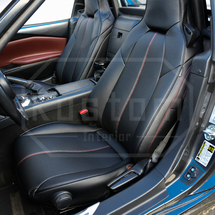 2016-25 Mazda Miata MX-5 Leather Seat Covers (Custom Order)