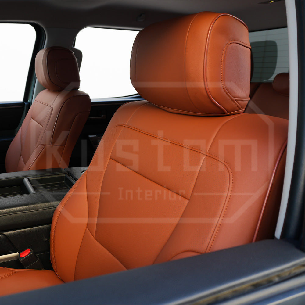 2022+ Toyota Tundra Leather Seat Covers (Custom Order)