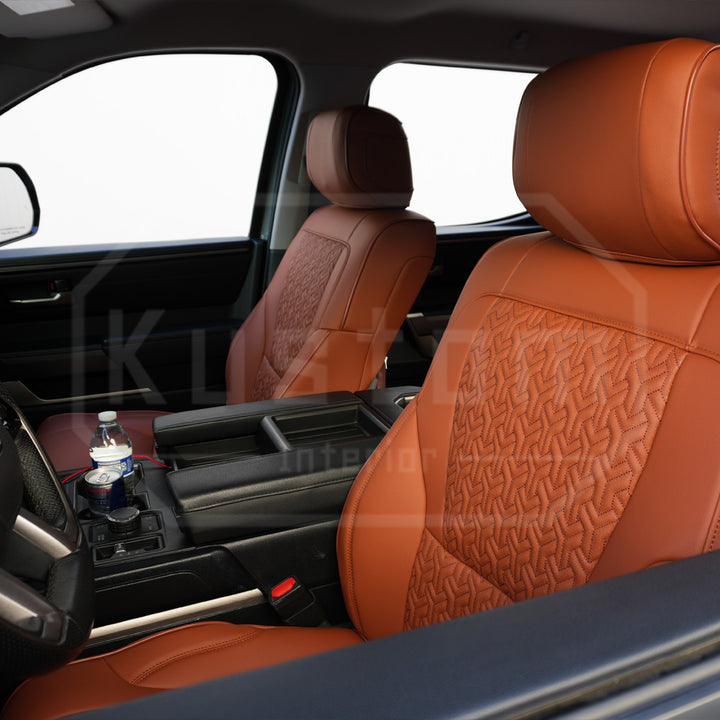 2022+ Toyota Tundra Leather Seat Covers (Custom Order)